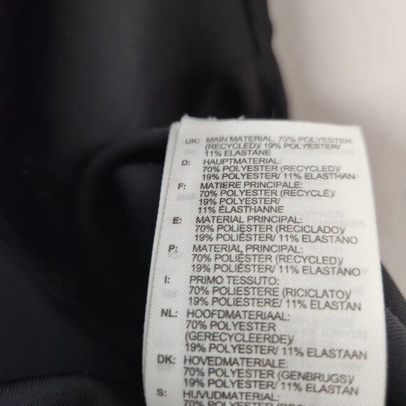 Adidas Women's 3/4‎ Length Leggings in Black - Size Medium - Picture 7 of 7